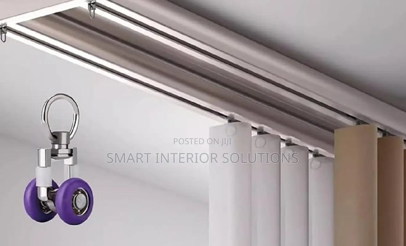 Office Double Curtail Rail