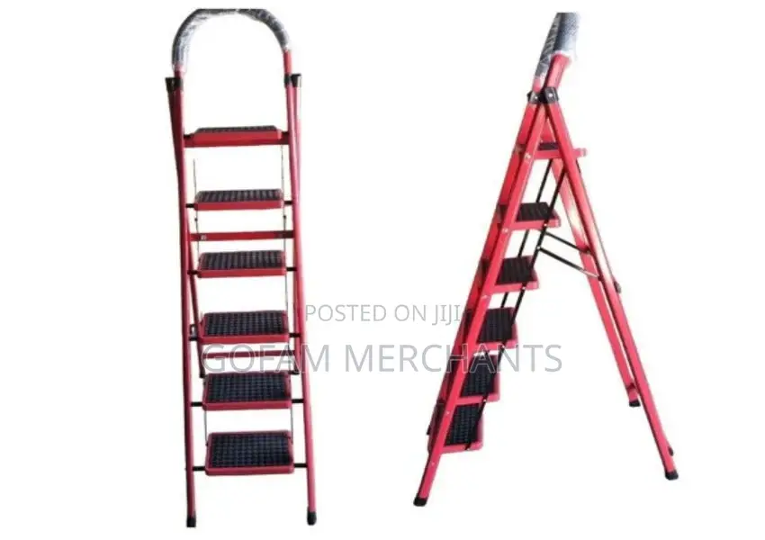 Foldable Six Step Ladder