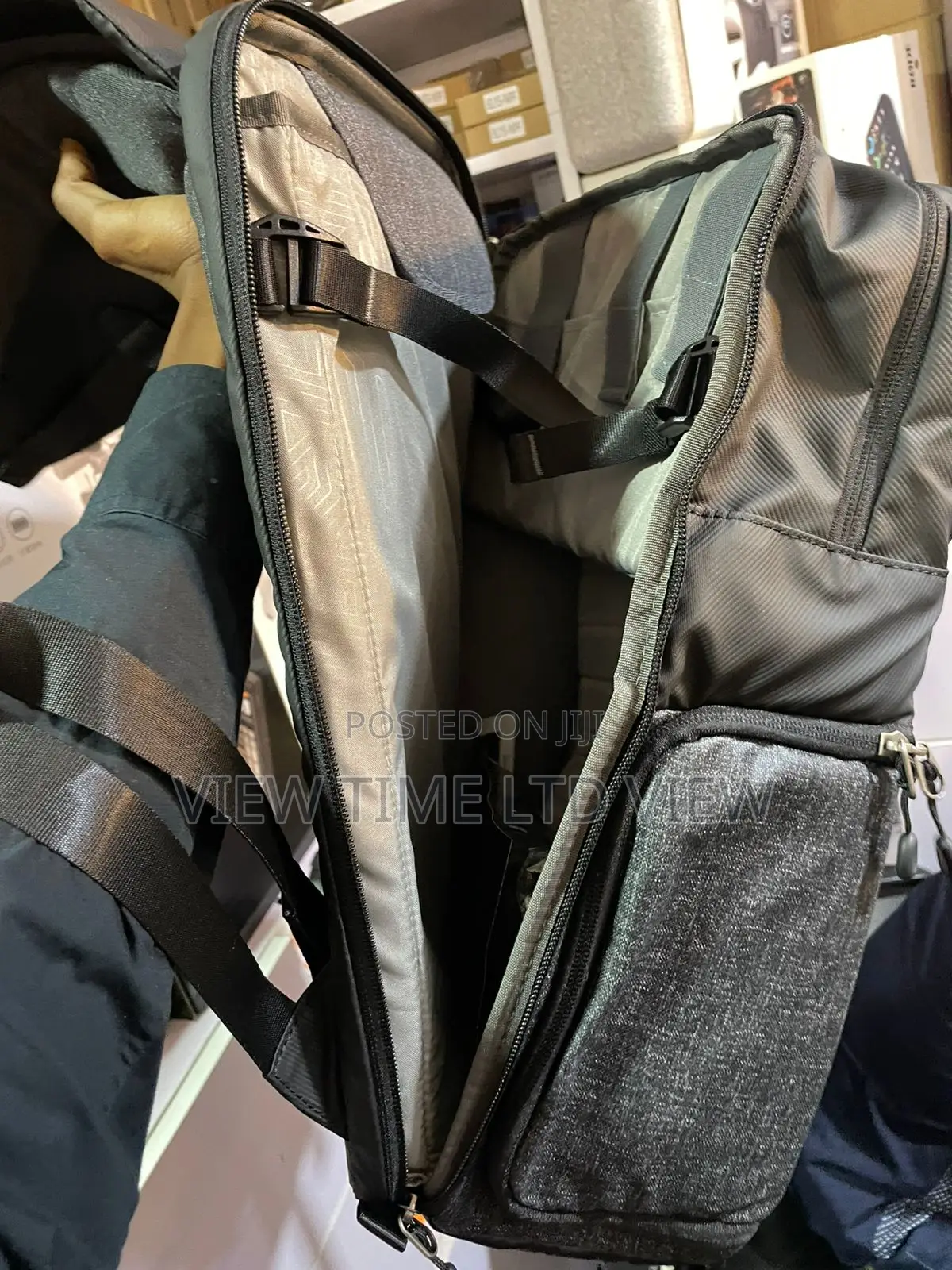 K F Camera Bag for Photographers 20l Urban Wander 01 Grey