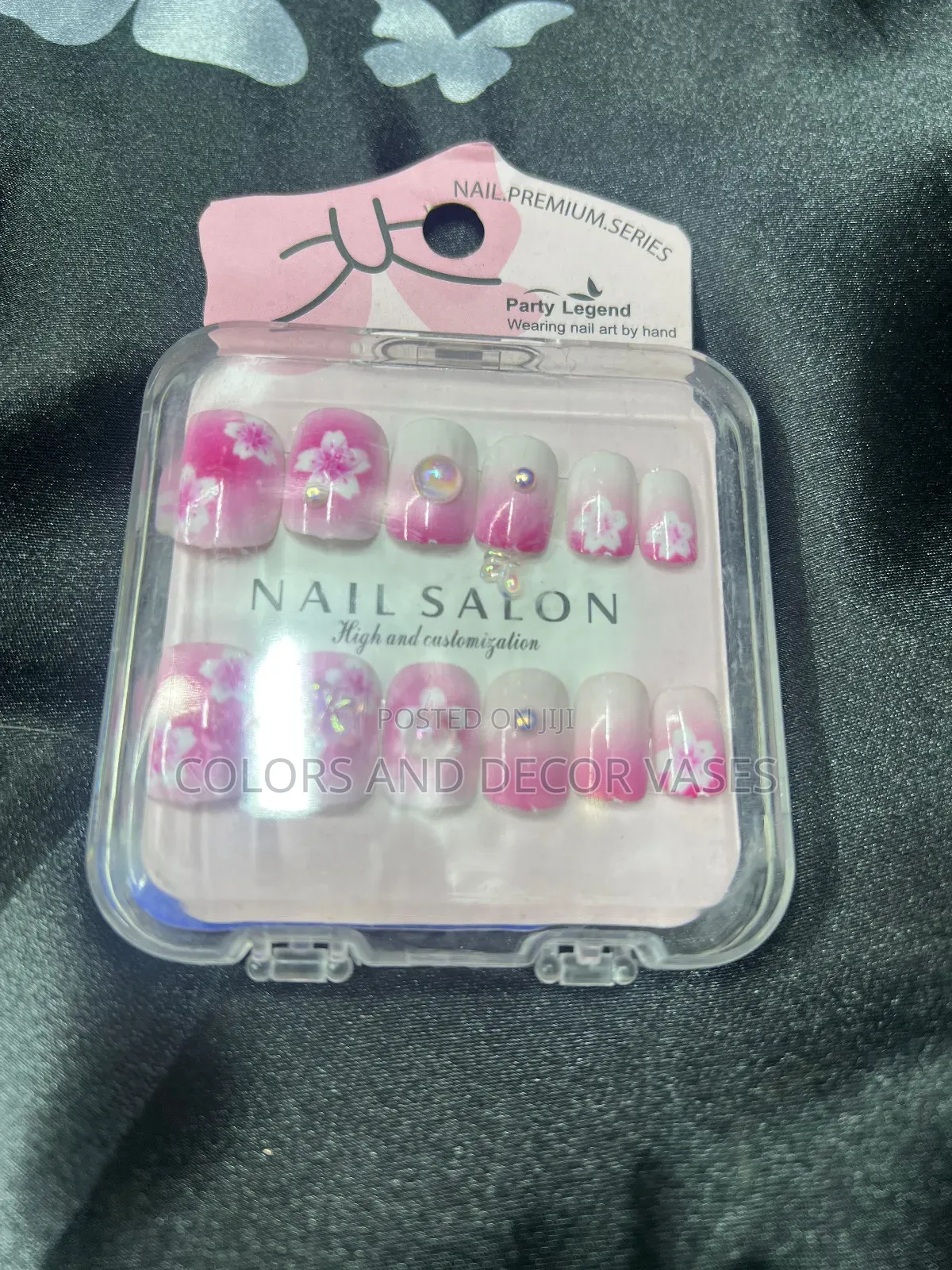 Kids Fake Nails Comes With Sticking Tape