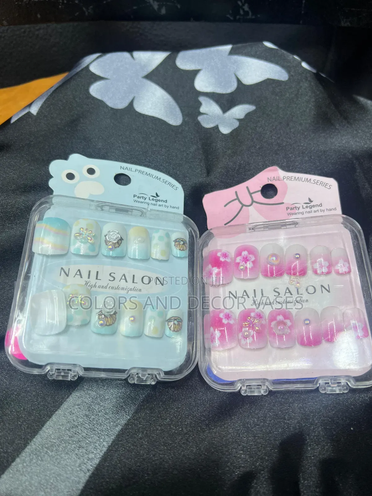 Kids Fake Nails Comes With Sticking Tape
