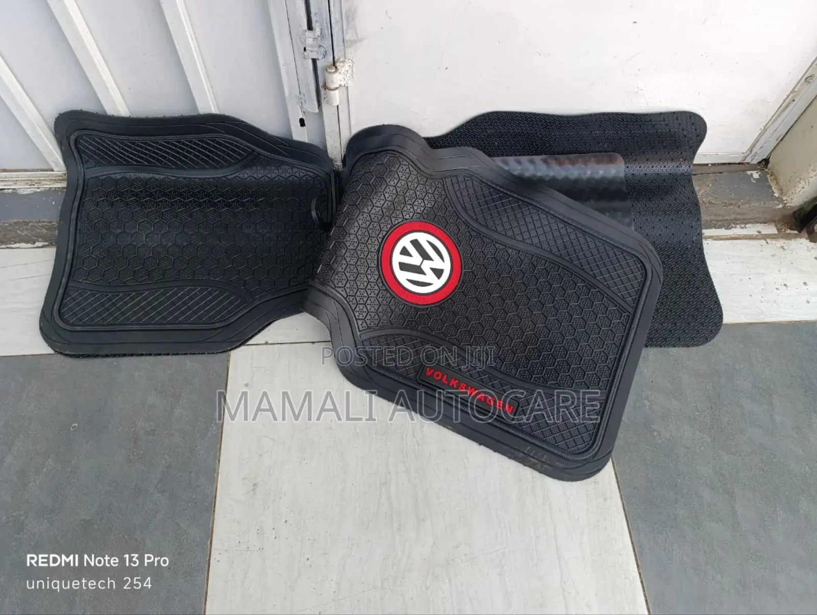 Volkswagen 5pcs Car Rubber Floor Mat Set