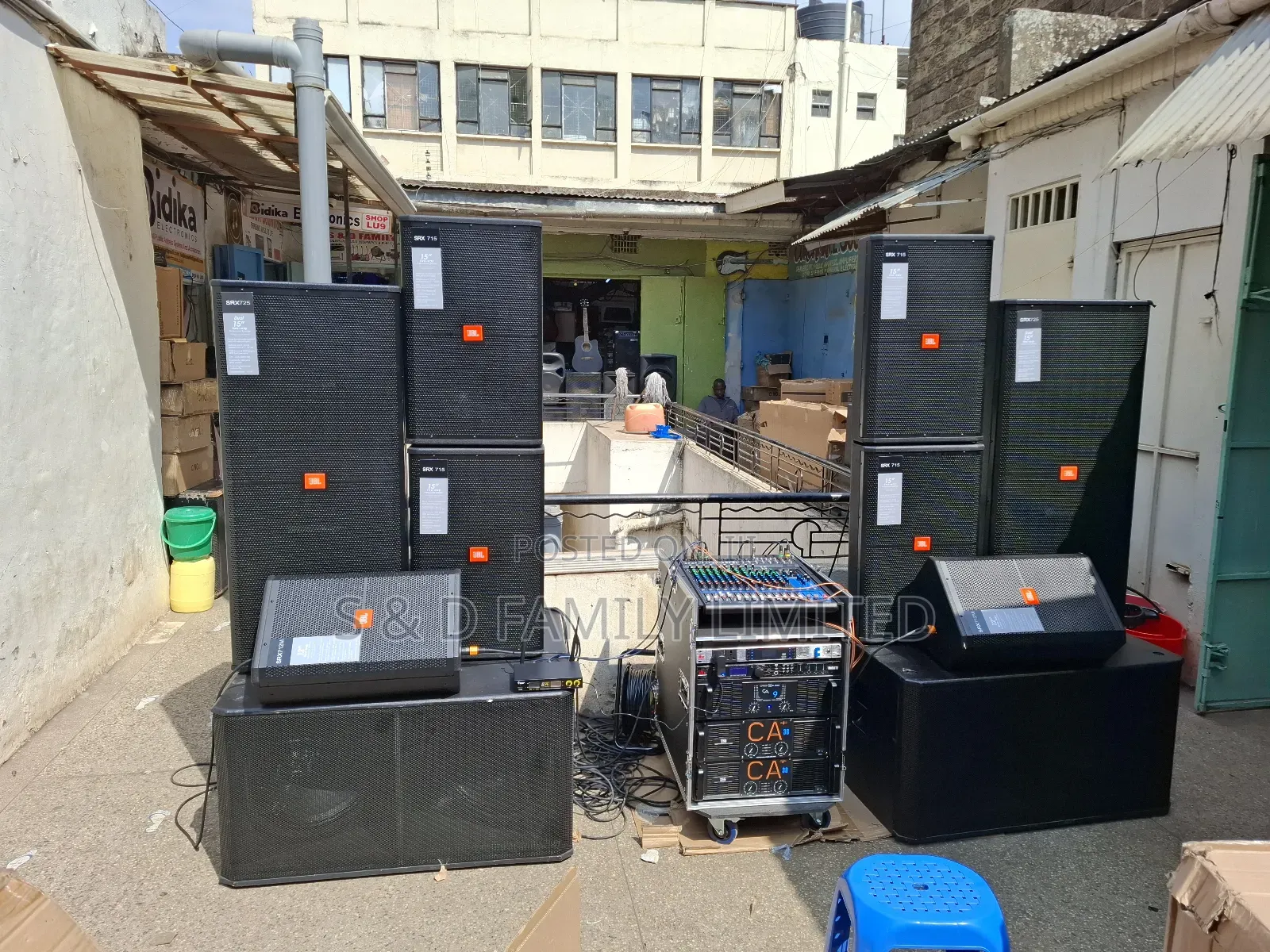 JBL Complete Public Address System for 5000 People
