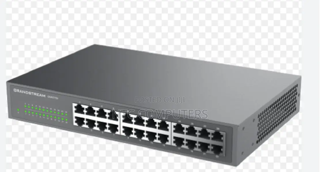 Gwn7703 Unmanaged Network Switch, 24x Gbe Rj45, Metal Case