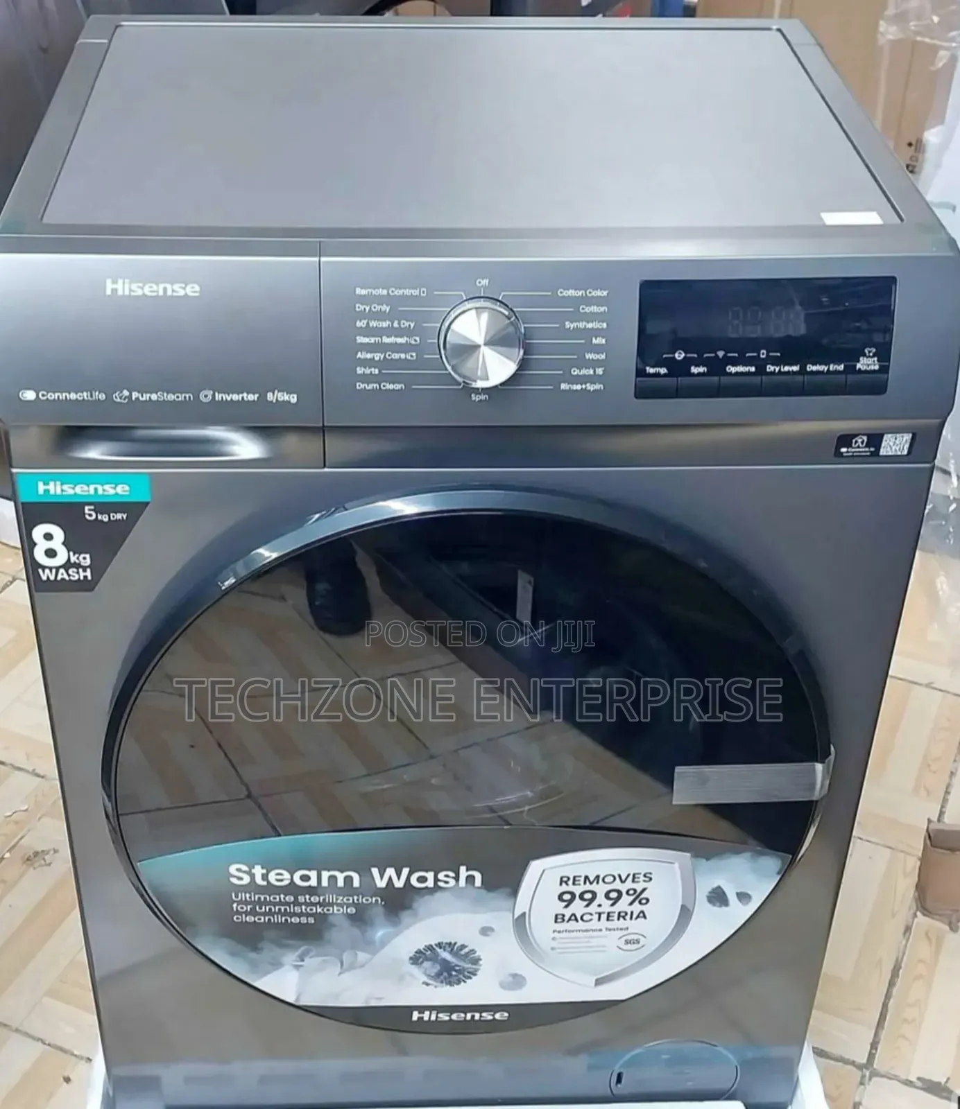 Hisense Front Load Washing Machine, 8kg -