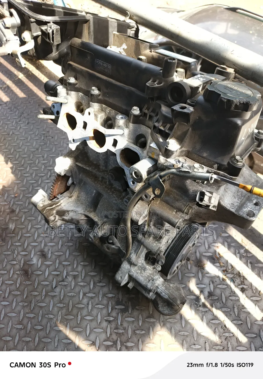 Toyota Passo Slim Engine