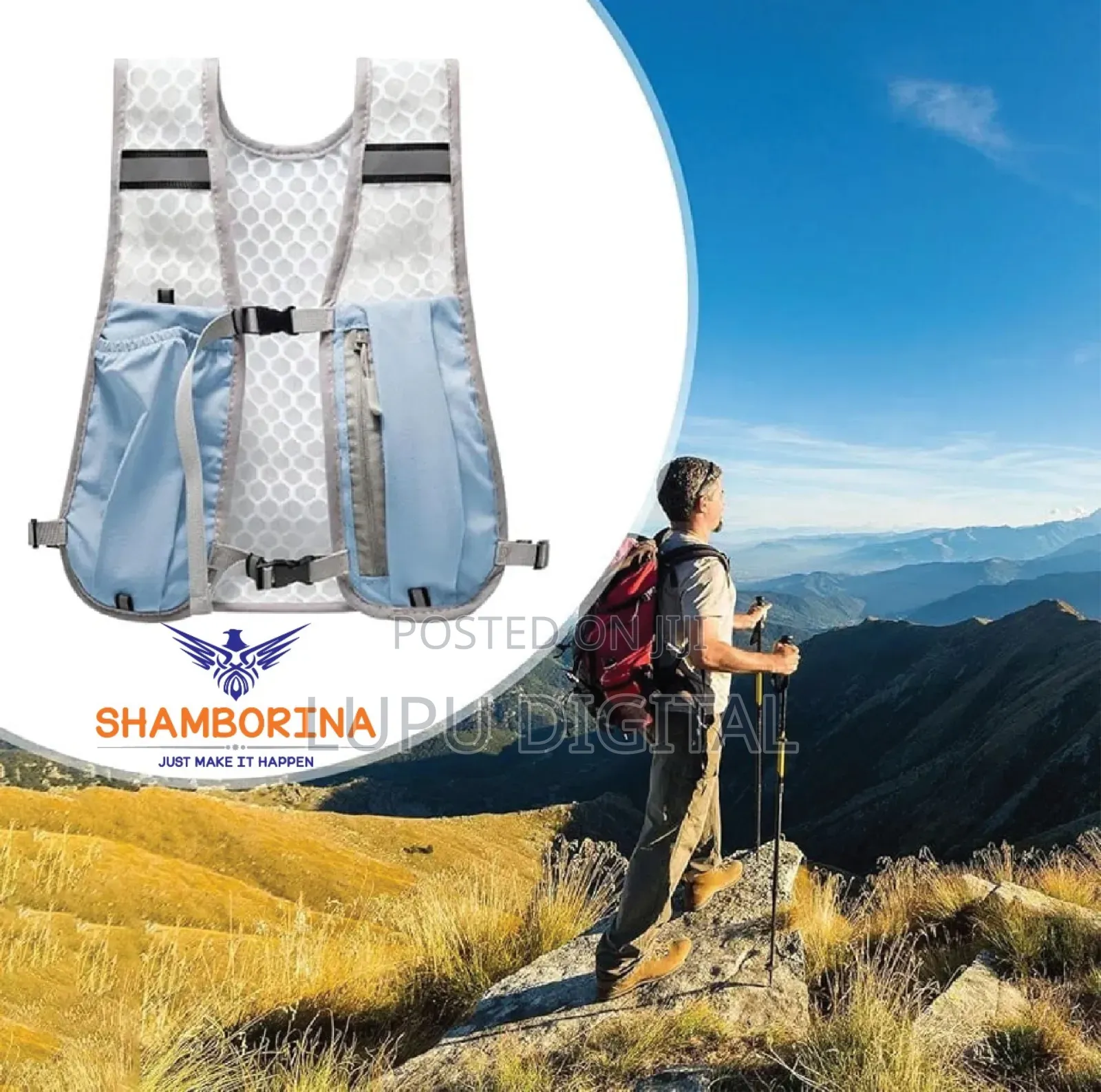 Running Vest With Water Bladder