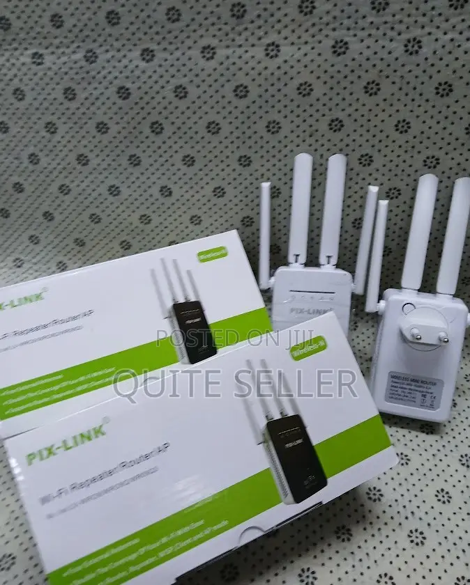 Pix Link 300mbps Wi-Fi Repeater/Extender - Wireless Network Extender