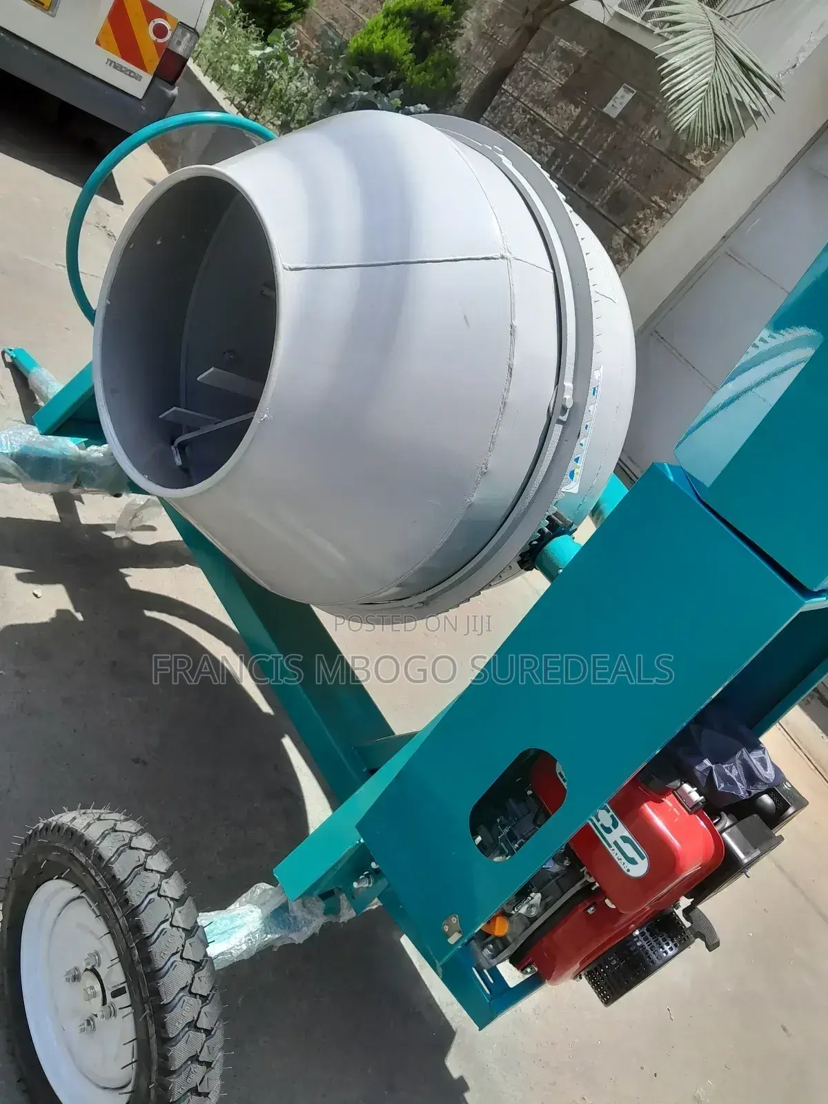 Concrete Mixer 7hp Engine