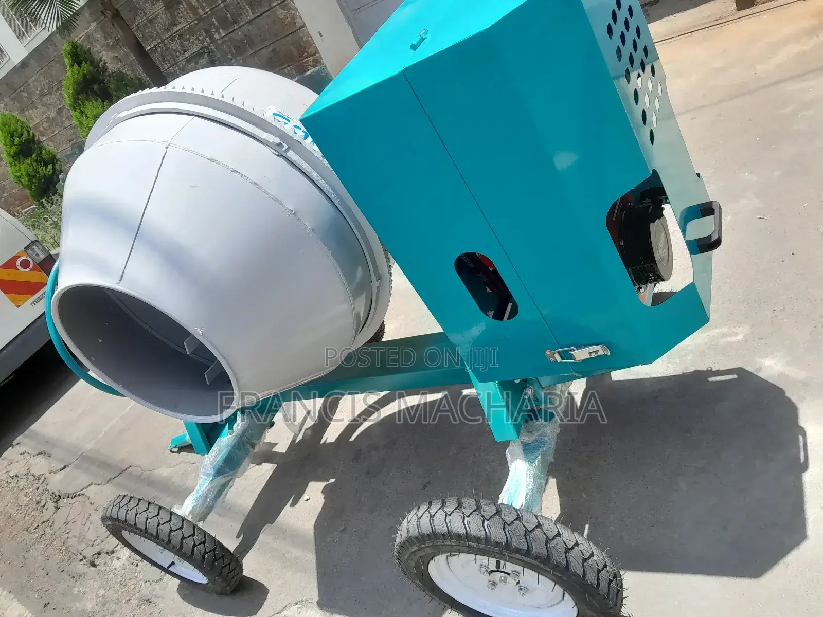 400l Engine Powered Concrete Mixer 7hp