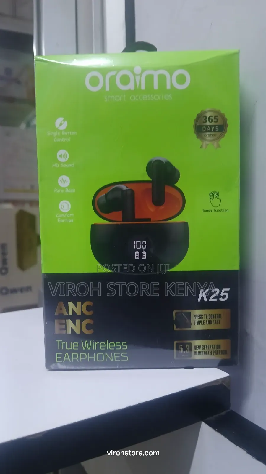  Oraimo Bluetooth Earbuds