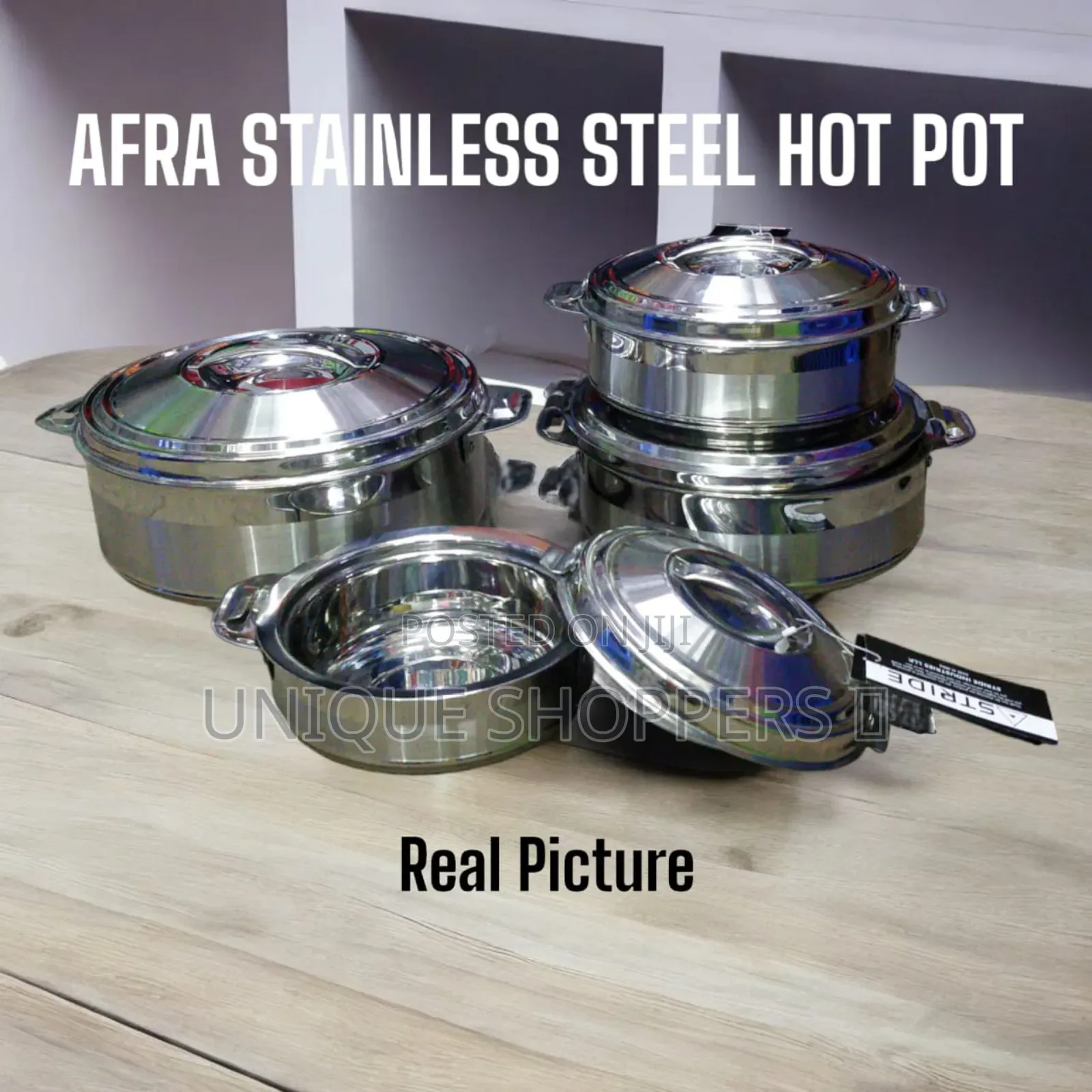 Afra Stainless Steel Insulated Hot Pot