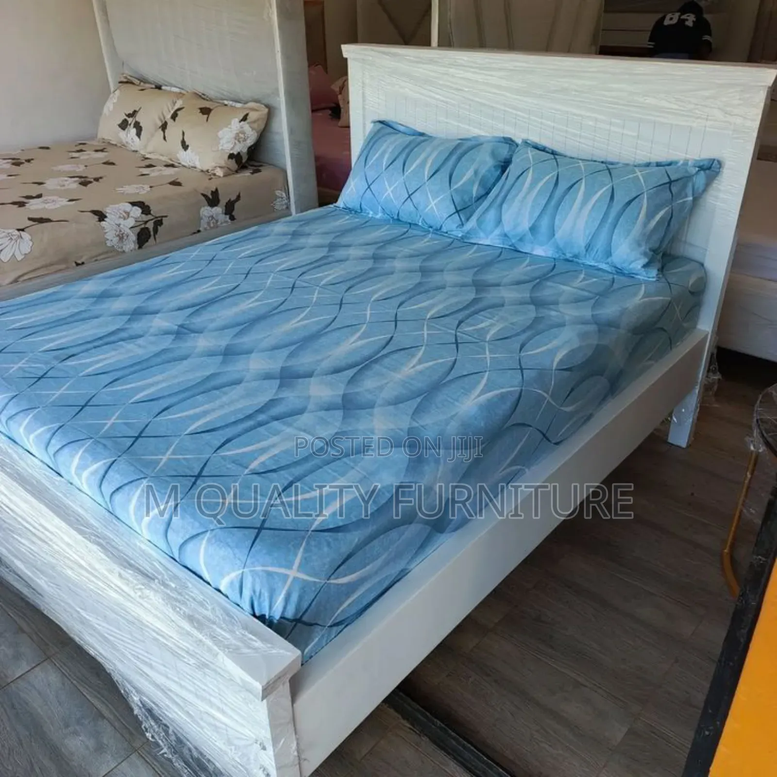 White Wooden Handmade Sofas