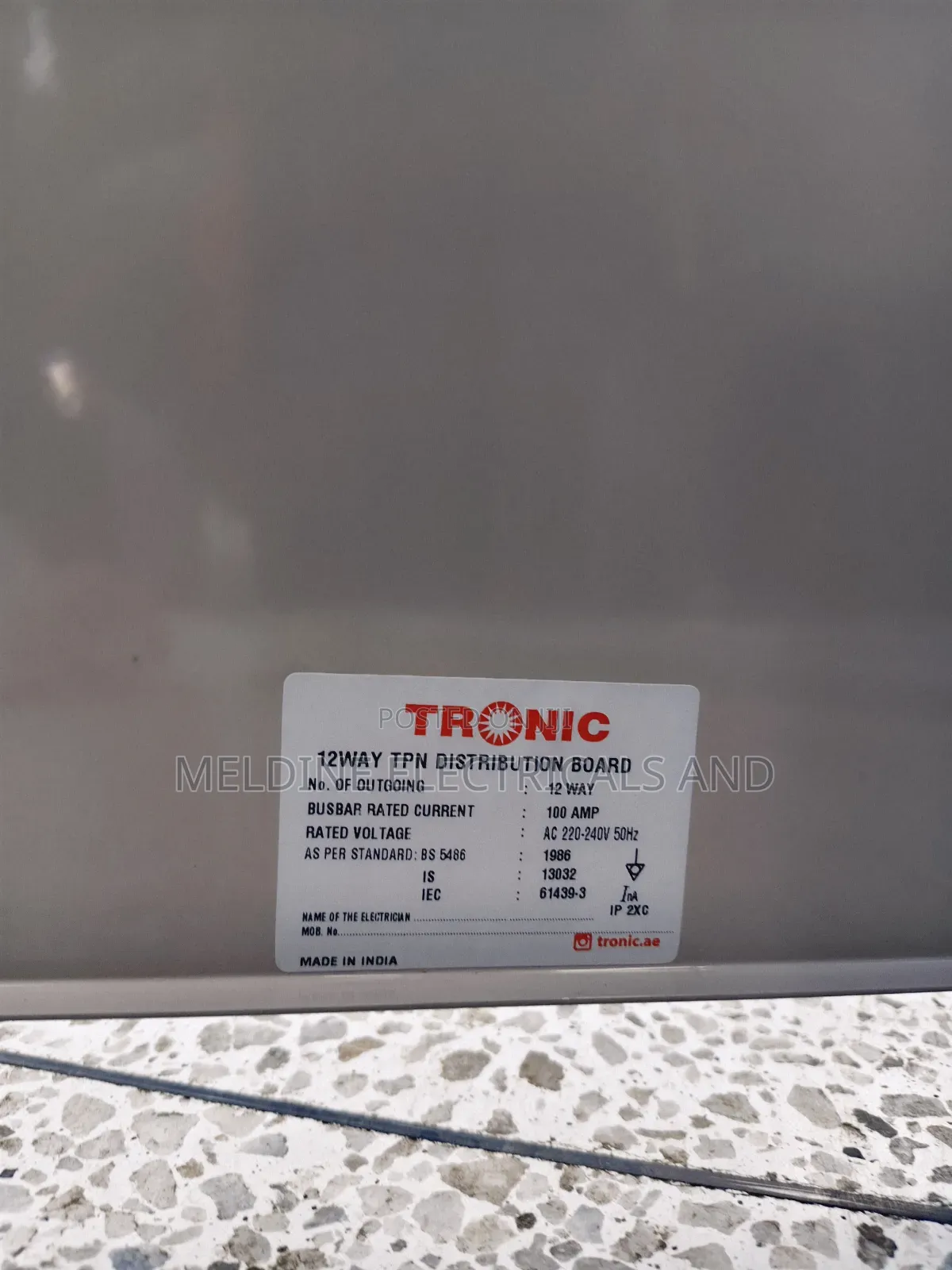 Tronic 12ways Distribution Board
