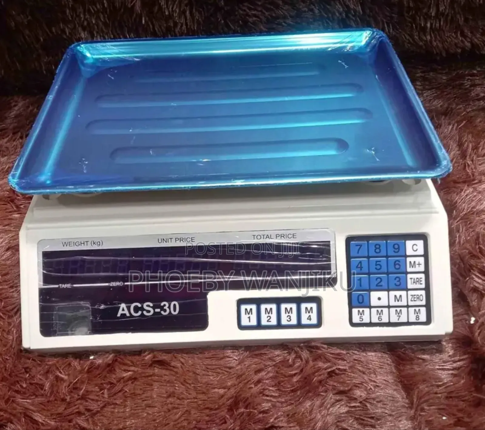 30kgs Acs 30 Digital Armless Weighing Scale
