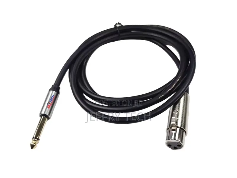 XLR Female/6.35 Male Microphone Cab 20m