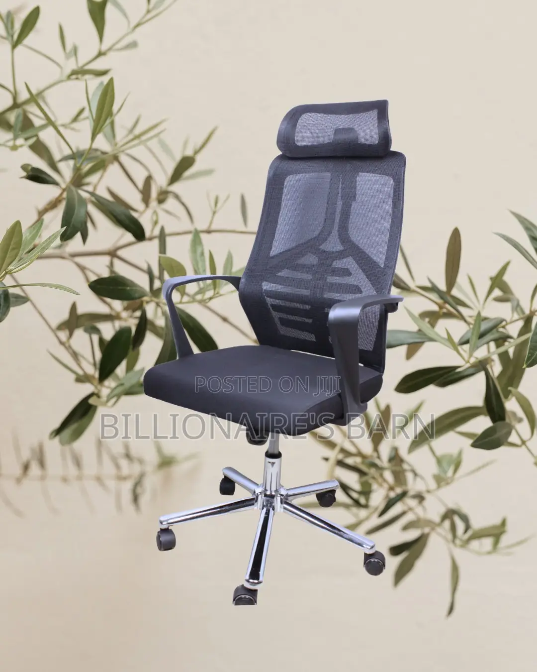 Pro-Grade High Back Mesh Office Chair | Scratch-Resistant Finish
