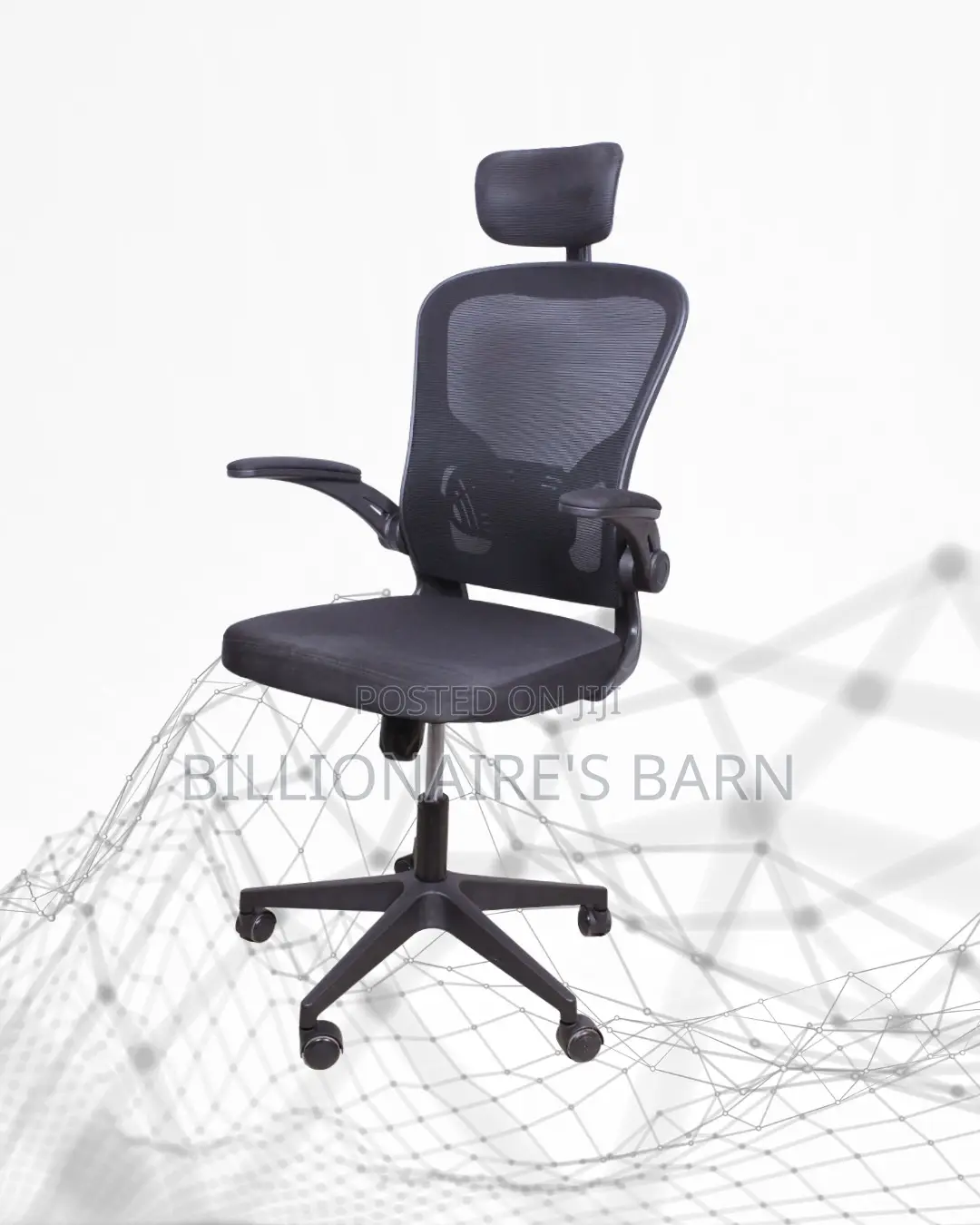 Grey Ergonomic Office Chair (Breathable) — Hot Deal