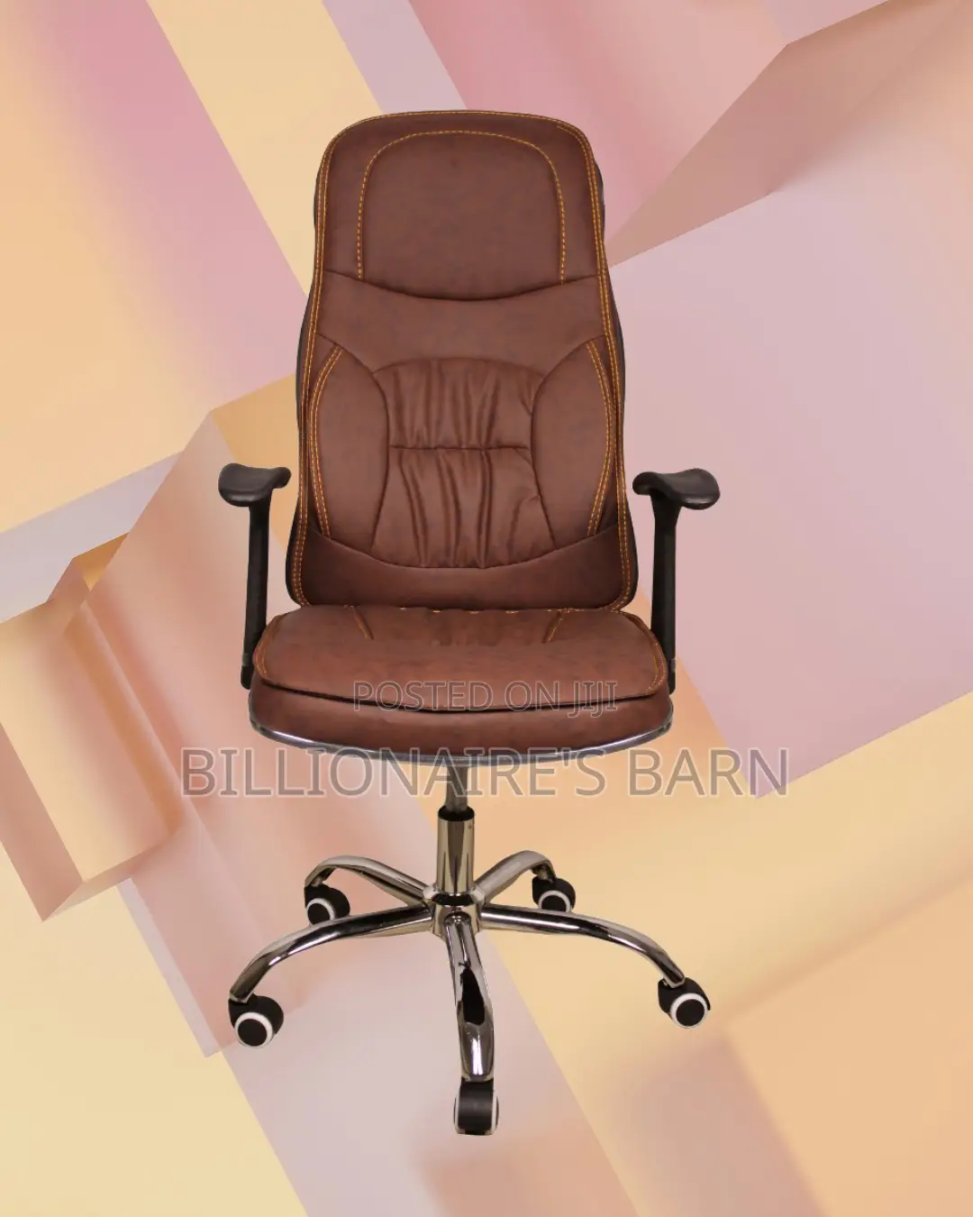 Ergonomic Executive Leather Chair (Imported) — Fast Seller