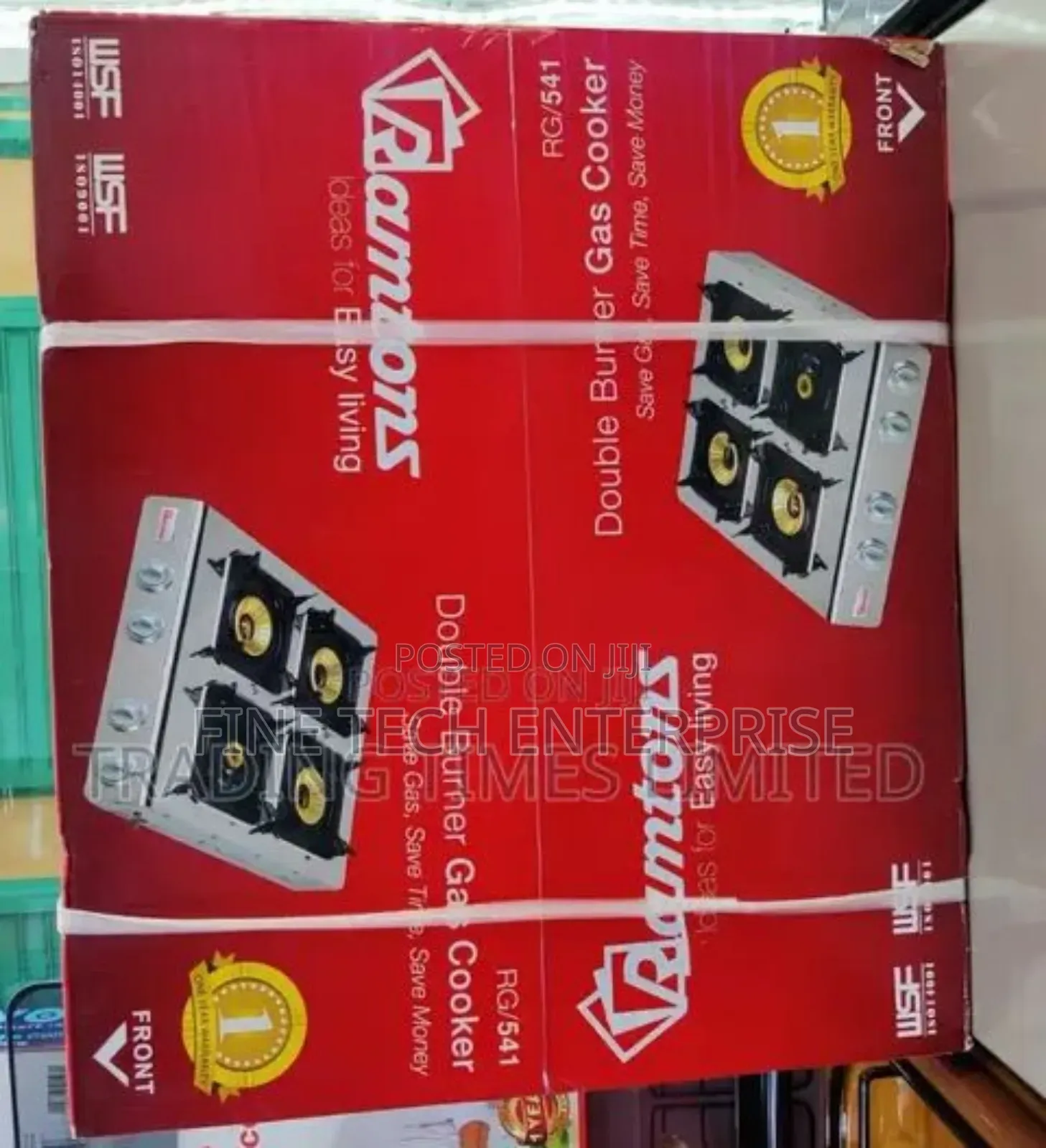 *Ramtons 4 Gas Burner Table Top Rg541