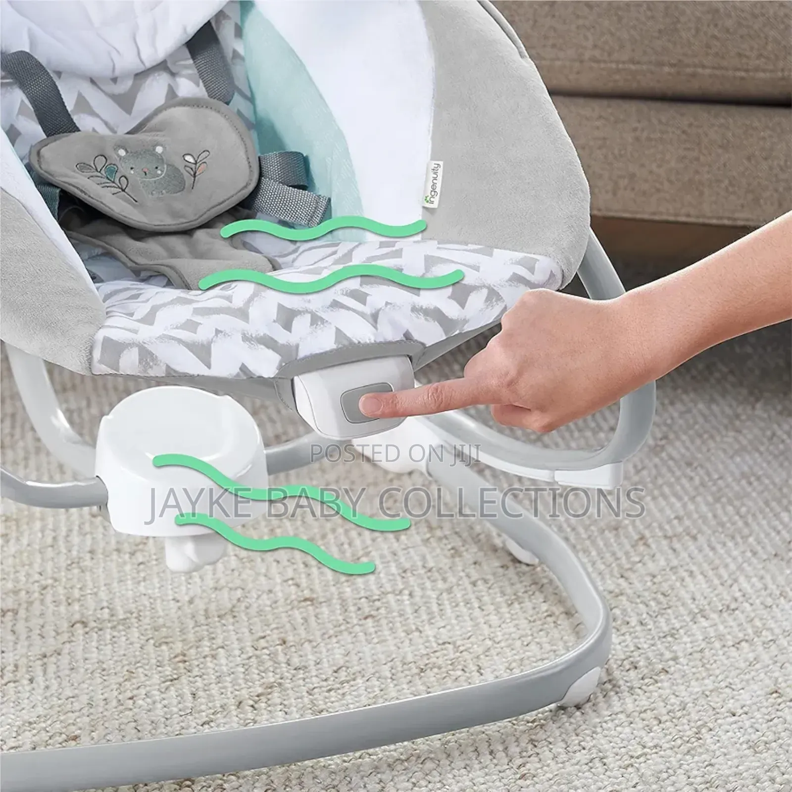 Ingenuity 2-in-1 Baby Swing Rocker Simplecomfort