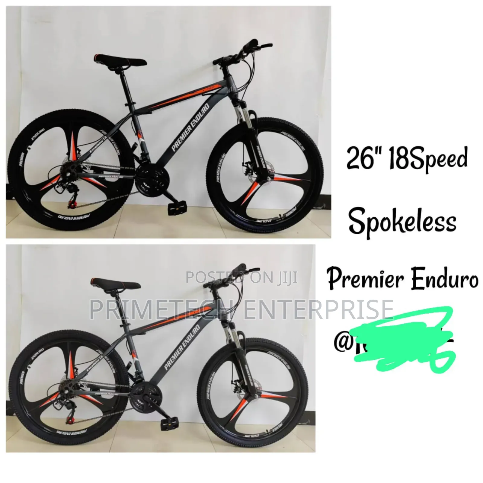 Premier Eduro Spokeless Bicycle
