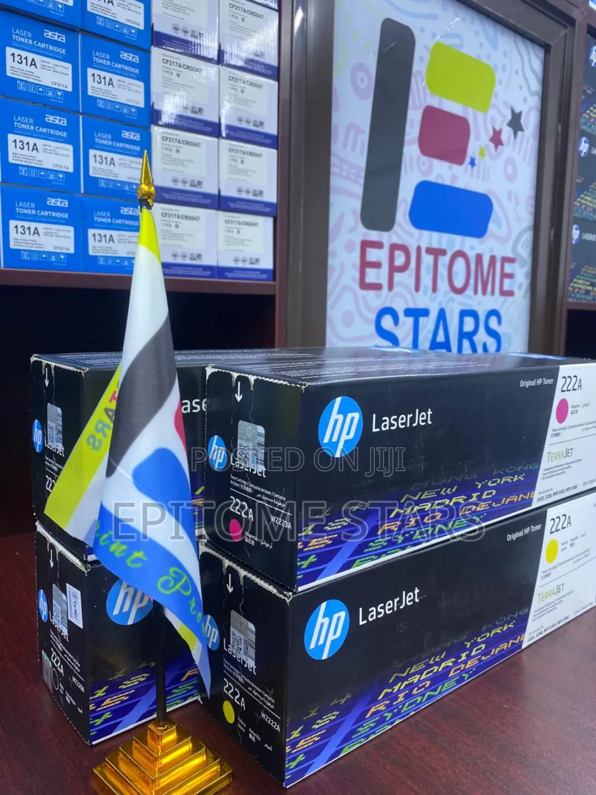 Hp Color Laserjet Pro Mfp 3303fdw Toner Hp222a Yield Above 1,200 Pages