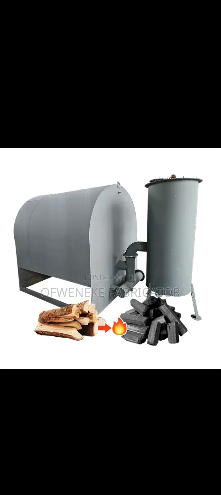 Charcoal Carbonaizer Machine