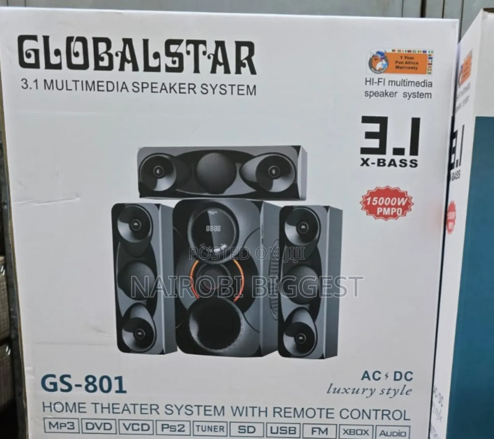 Globalstar 3.1ch Quality Woofer System