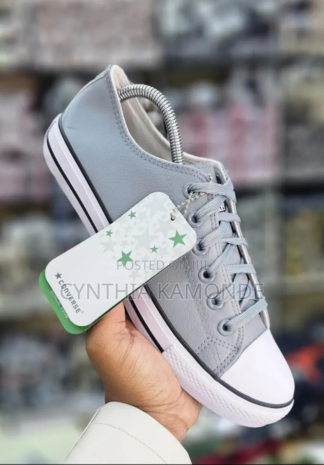 Leather Converse