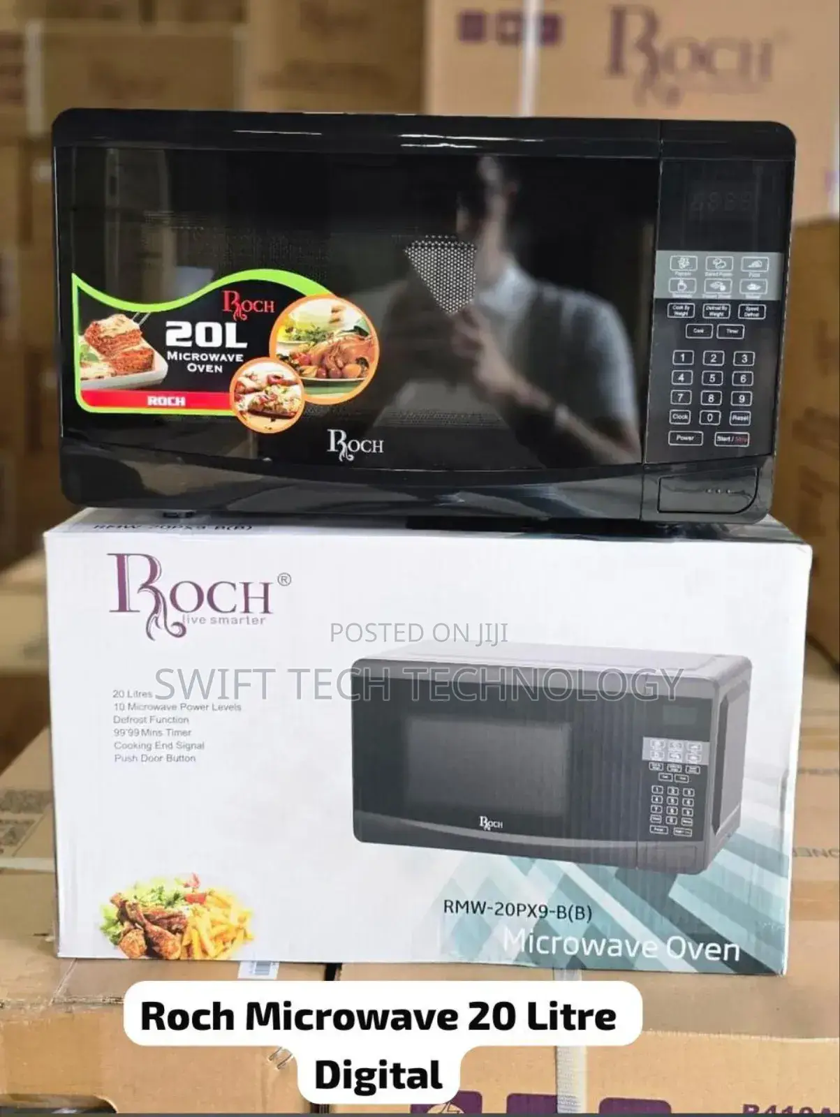 Microwave Roch 20liters Digital Microwave Rmw_