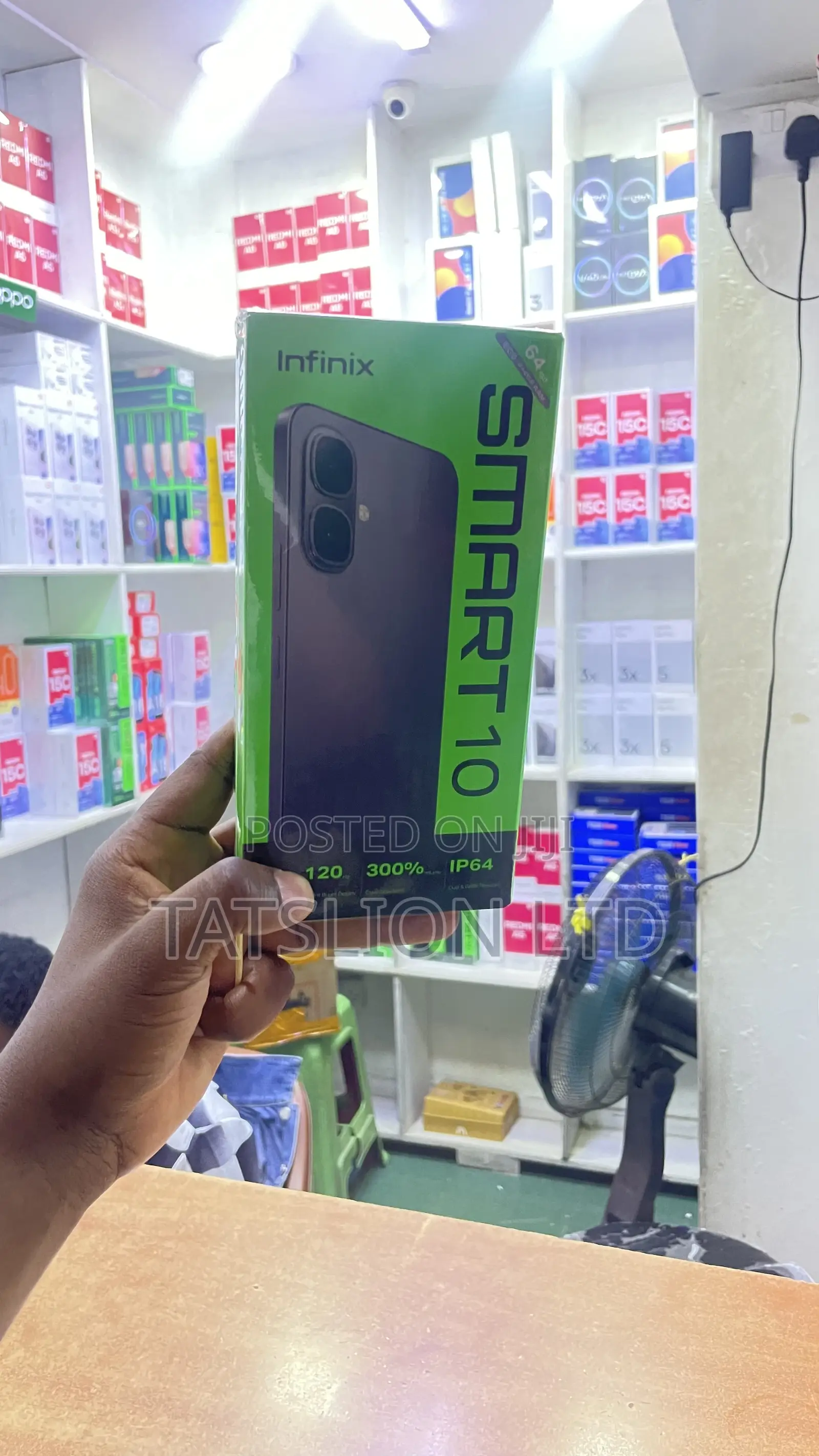 New Infinix Smart 10 64 GB Black