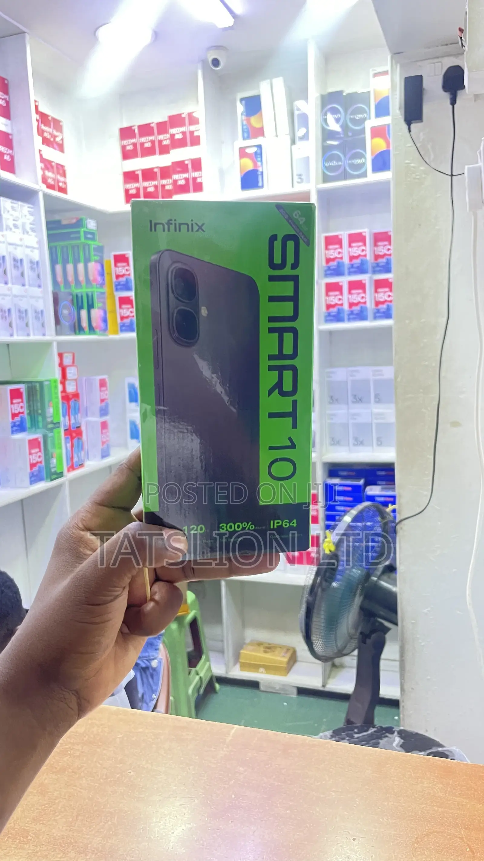 New Infinix Smart 10 64 GB Black