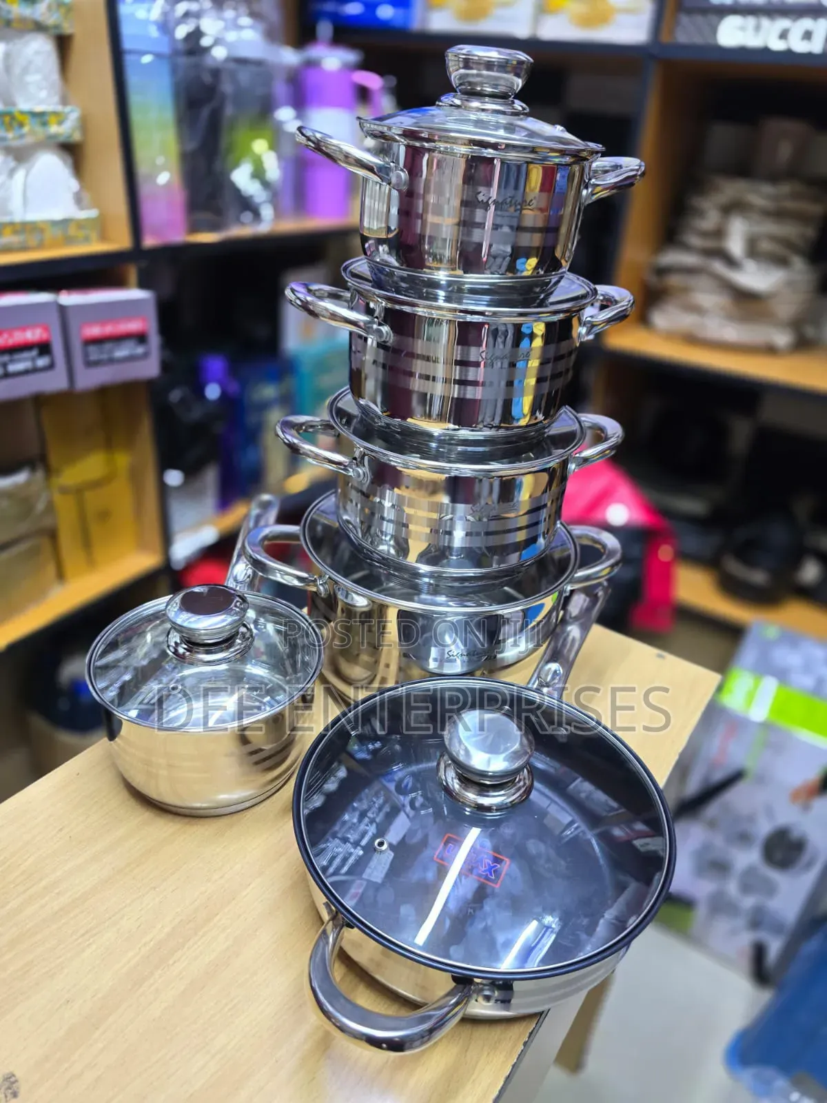 St12 Signature Stainless Steel Cookware Set 12pcs