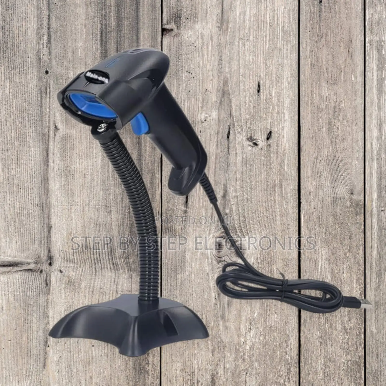 Super Fast Pos Handheld Laser Barcode Scanner With Stand – Easy Setup