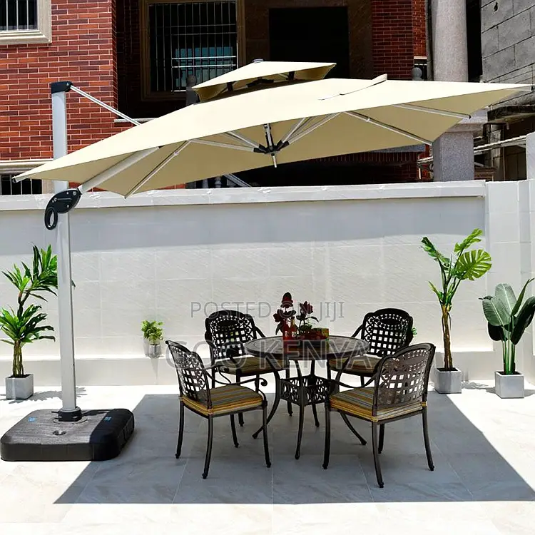 Outdoor Umbrella; Large Outdoor Garden Parasol