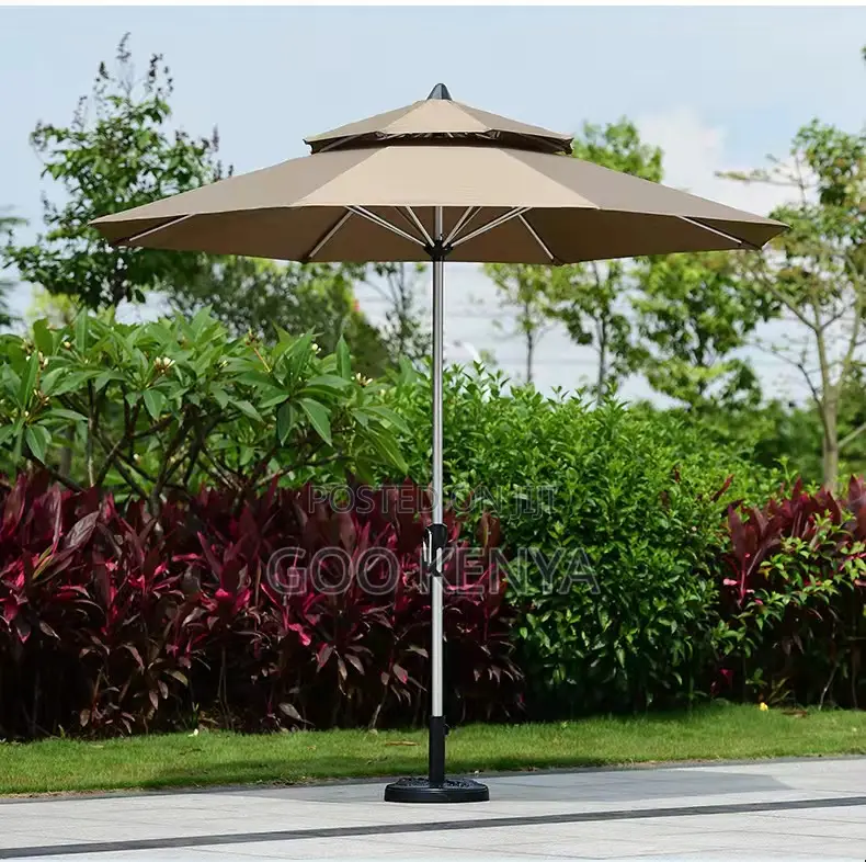 Outdoor Umbrella; Large Outdoor Garden Parasol