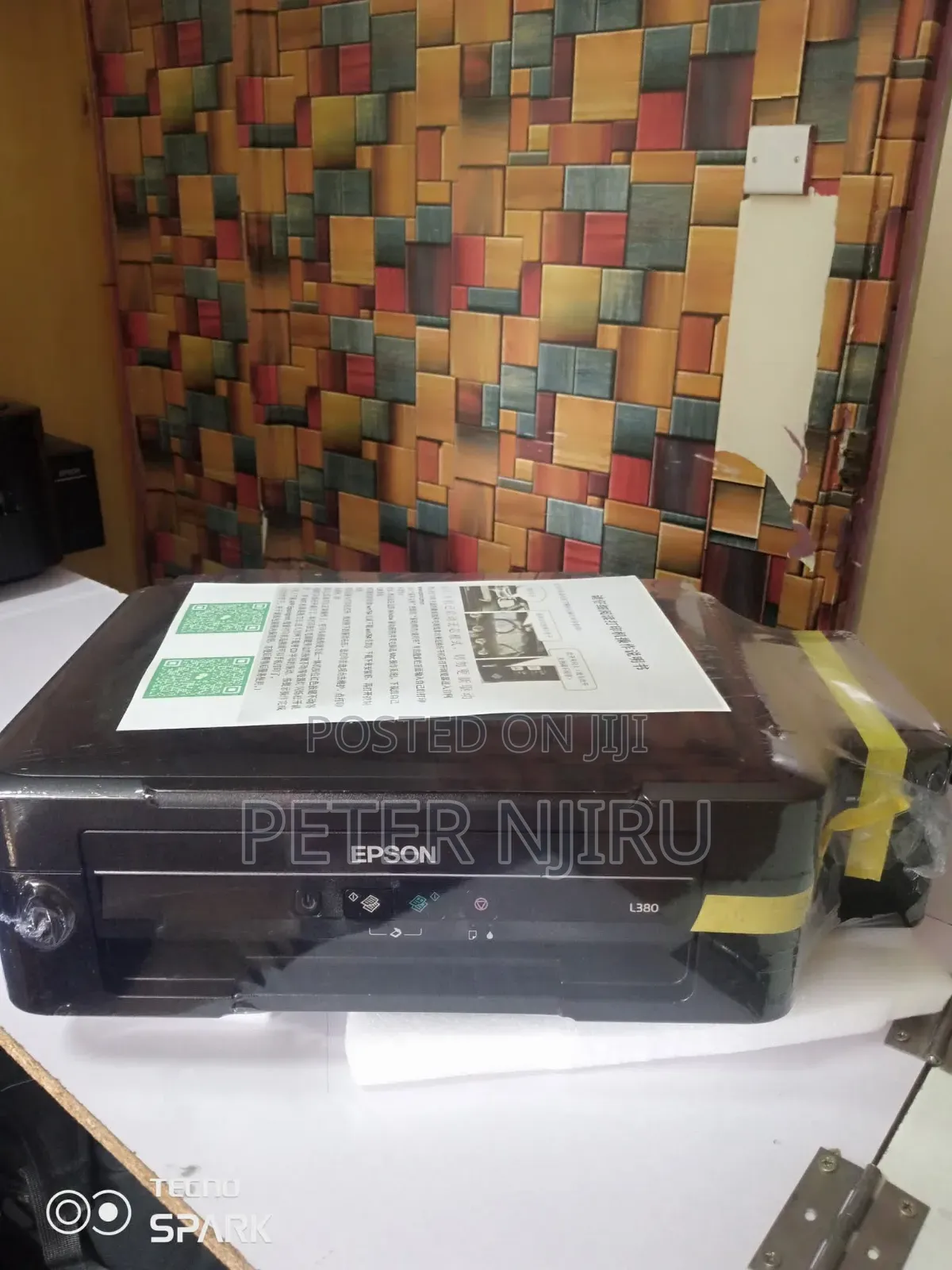 L380/L382 Epson Printer Ex Uk .