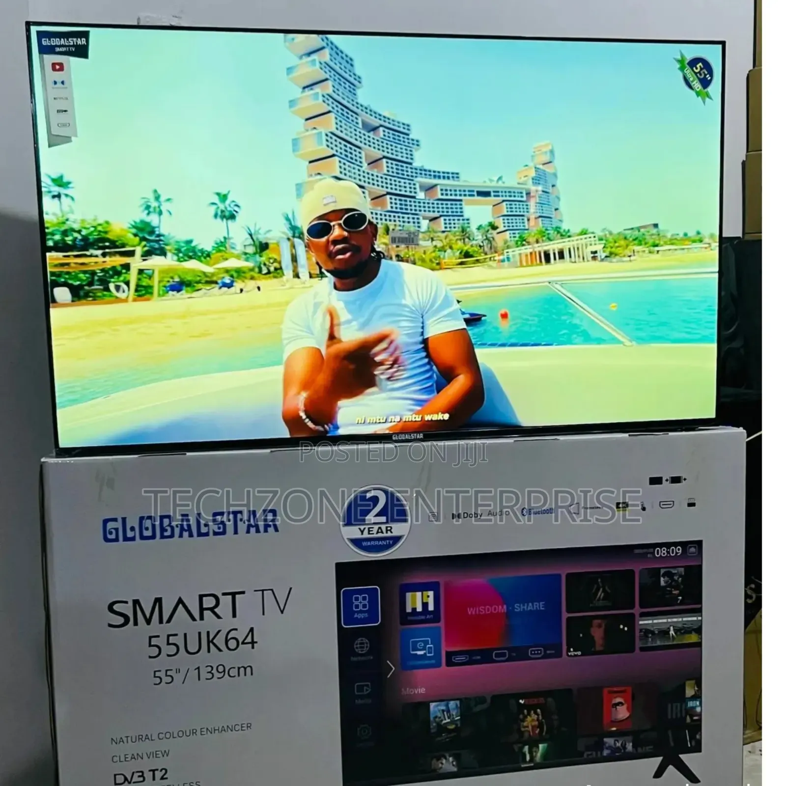 Globalstar 55 Inches Smart Tv