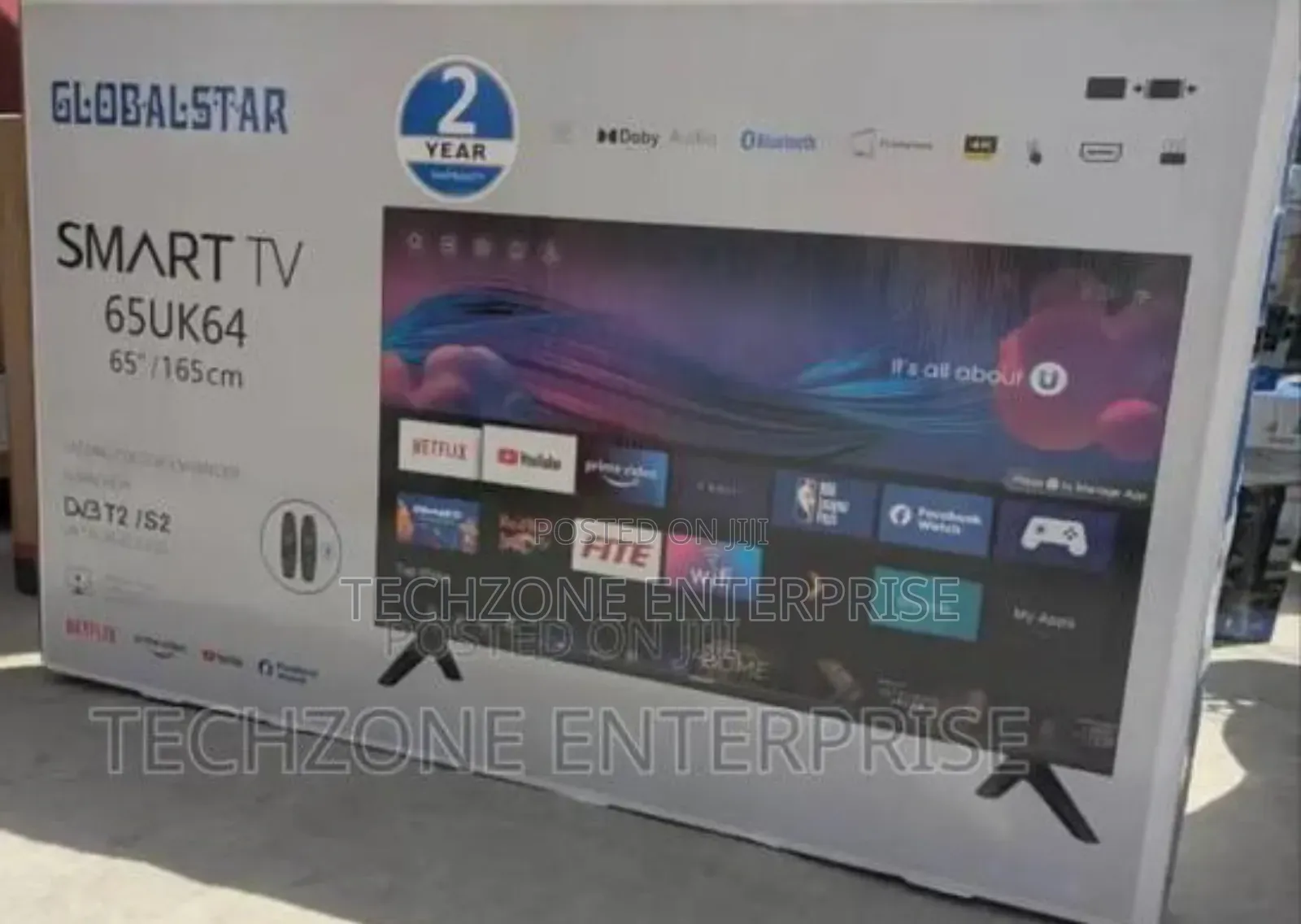 Globalstar 65inch Smart Android Uhd Tv