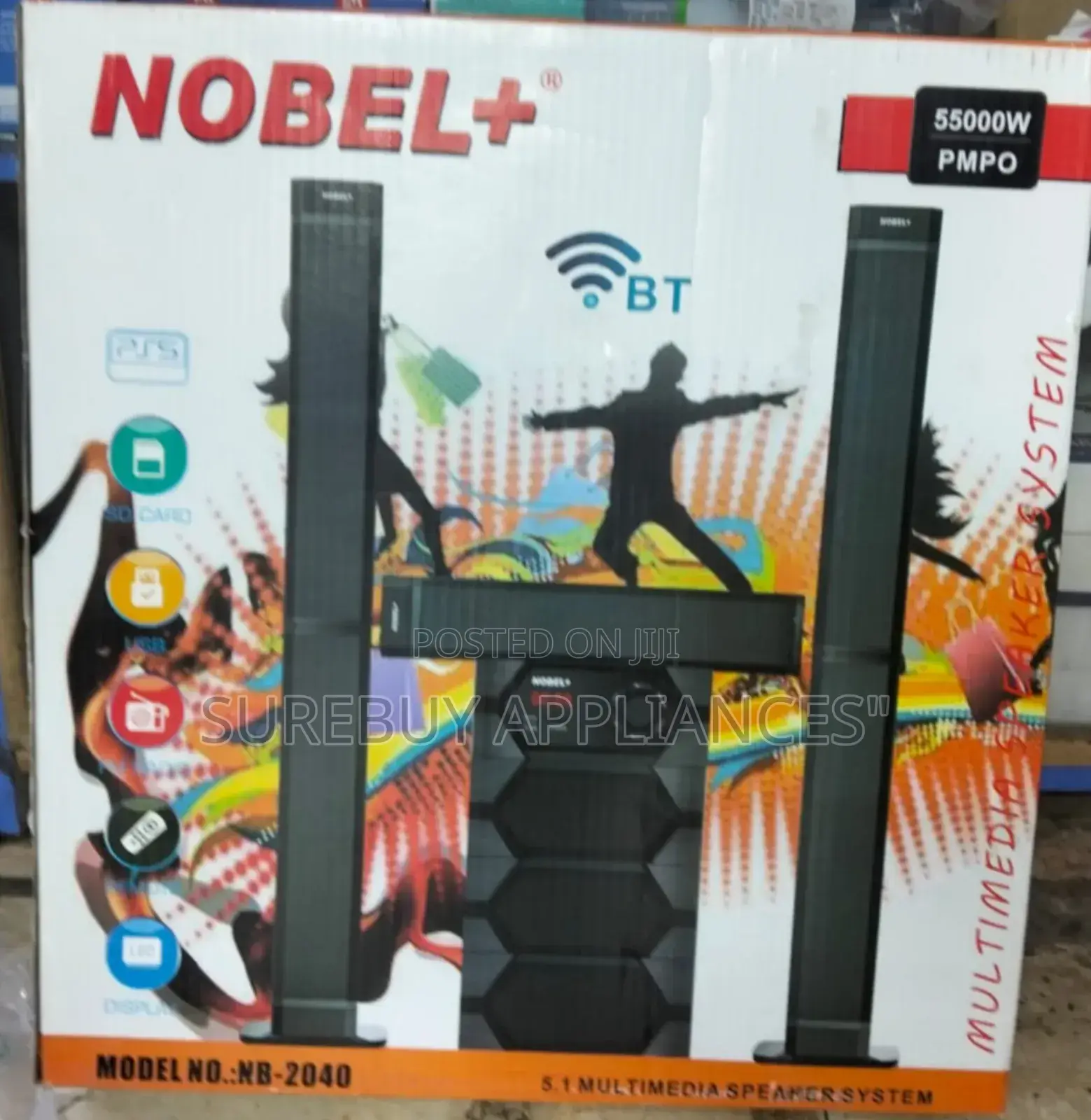 Nobel Tallboy Speaker System- Nb2040
