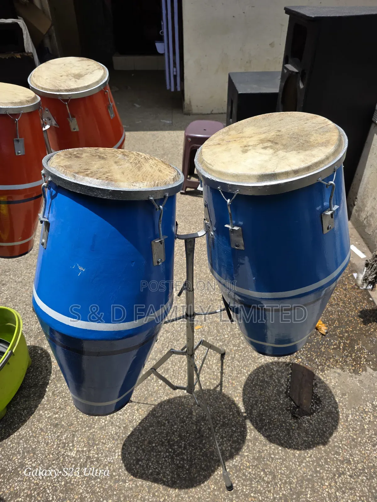Single Stand Conga Drums Locally Made