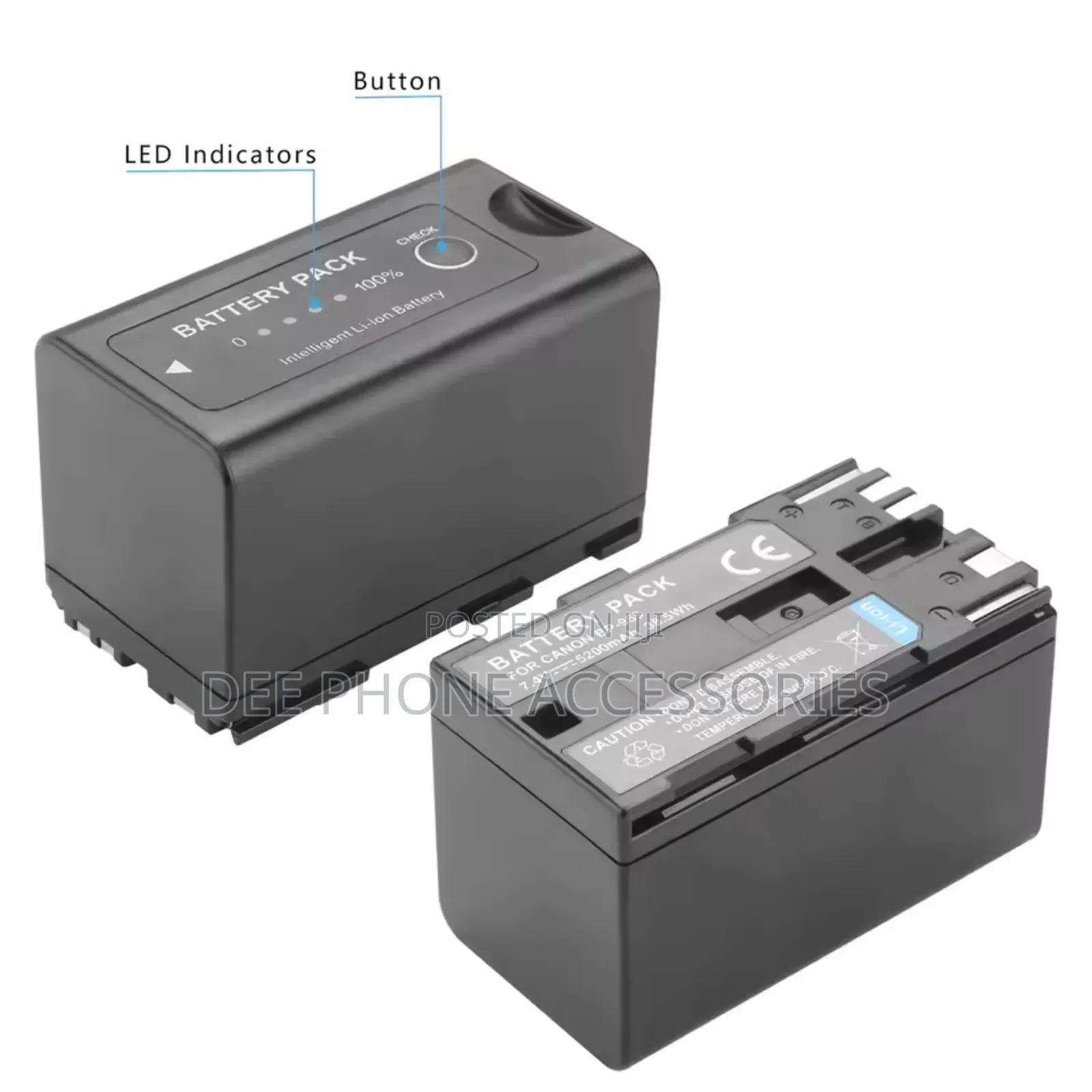 Caisi Bp 955h Canon Rechargeable Battery