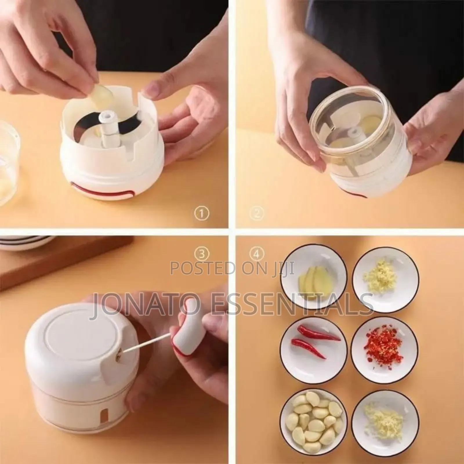 Manual Garlic and Vegetables Chopper