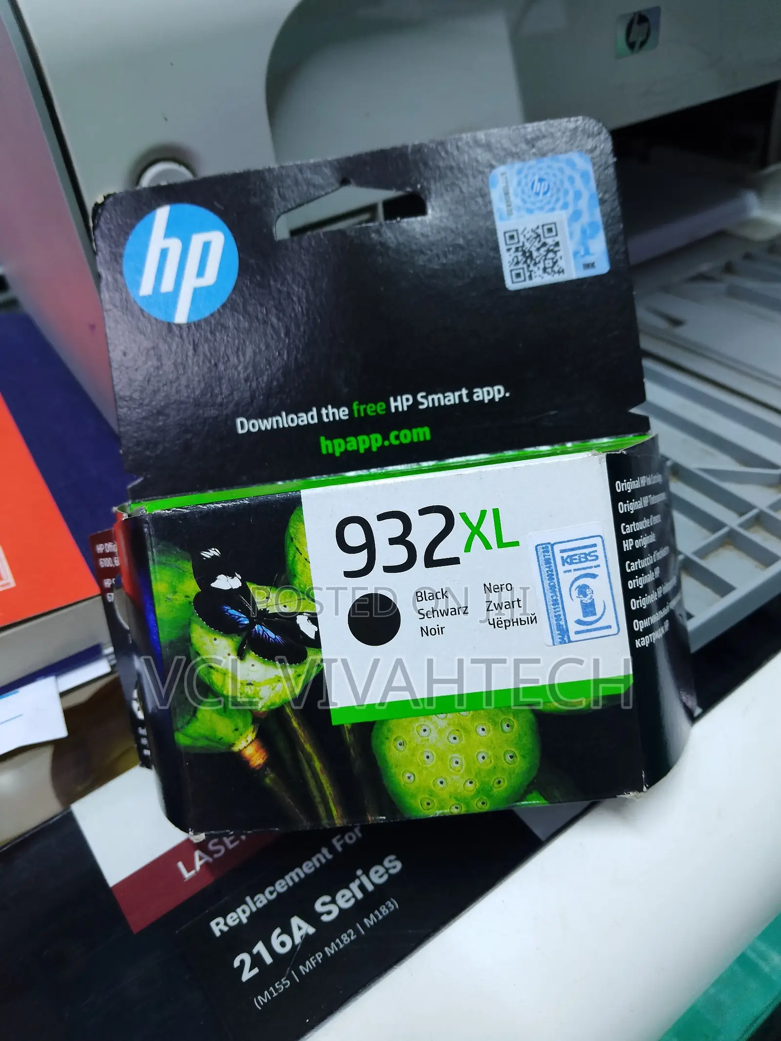 Hp 932xl High Yield Black Original Ink Cartridge