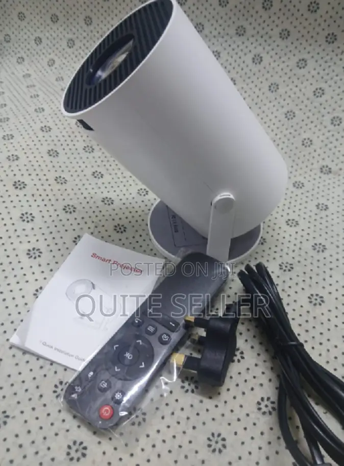 Hy300 Pro Smart Android Projector – Android 13, Portable Home Cinema