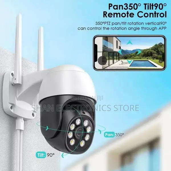 24/7 Recording 4g Sim Indoor/Outdoor V380 With Night Vision, Camera