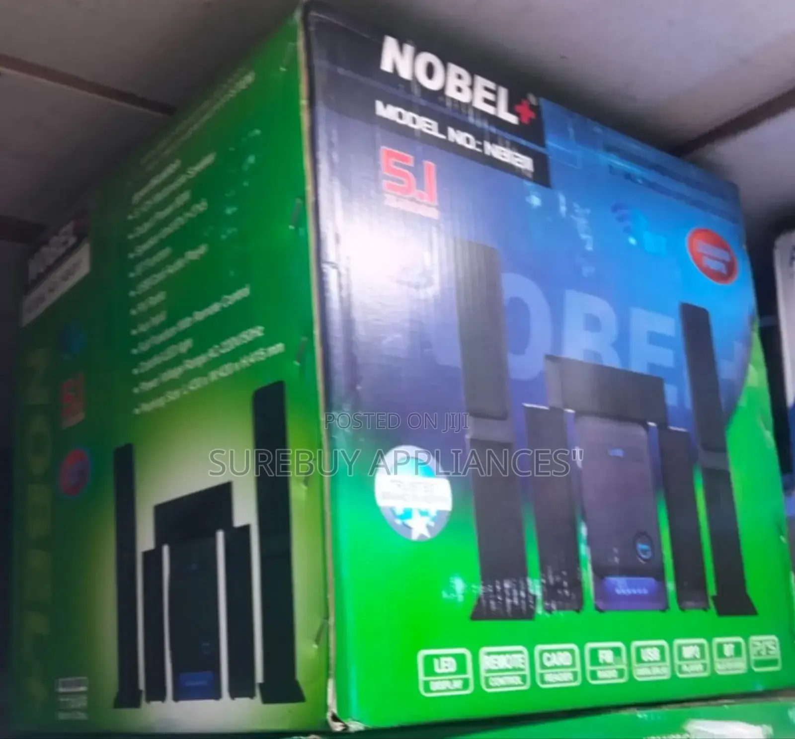 Nobel+ Nb1211 5.1ch Home Theater System