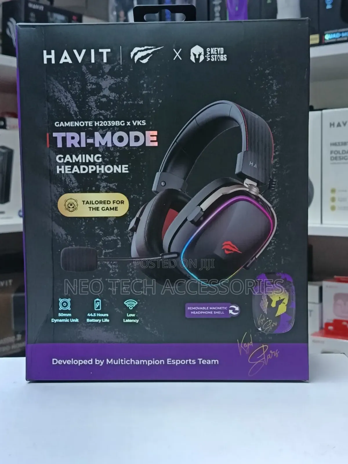 Havit - H2039bg Gaming Headphones (Tri Mode)- X VKS