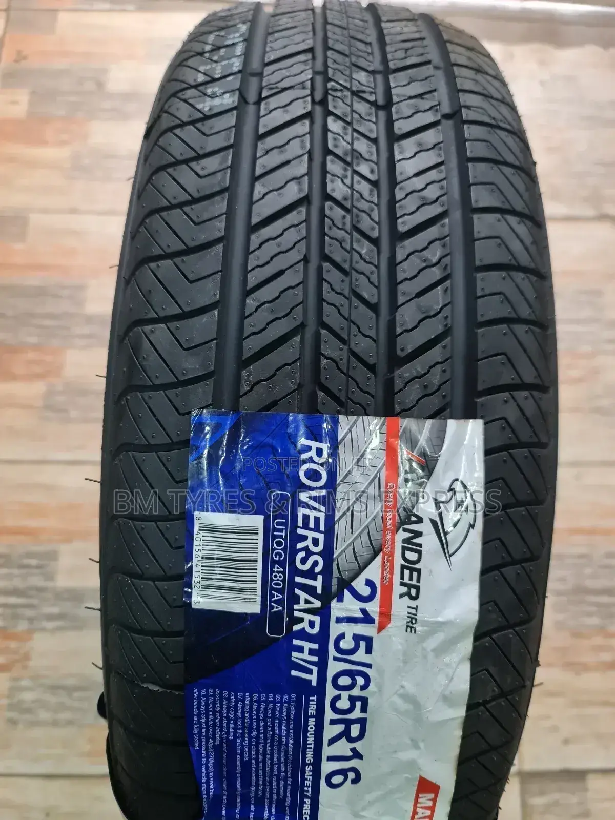 215 /65 R16 Atlander Tyres.(Highway Terrrain).